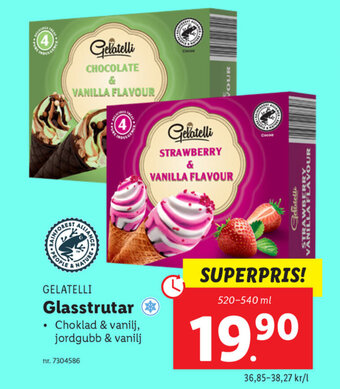 Lidl Glasstrutar erbjuda