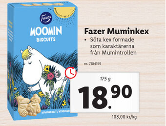 Lidl Fazer Muminkex erbjuda