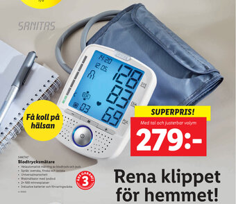 Lidl Blodtrycksmätare erbjuda