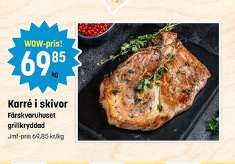Karré i skivor