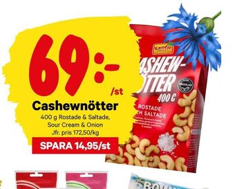 City Gross Cashewnötter erbjuda