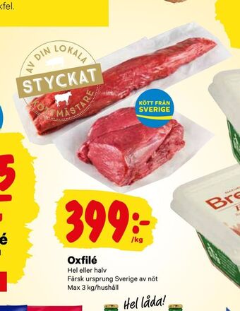 City Gross Oxfilé erbjuda