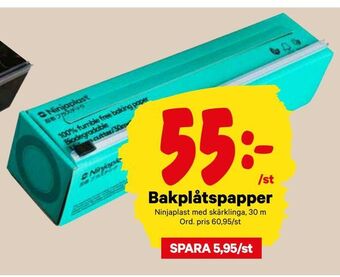 City Gross Bakplåtspapper erbjuda