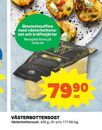 Coop Daglivs Västerbottensost erbjuda