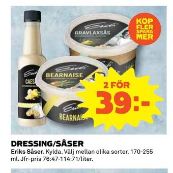 Coop Daglivs Dressing/såser erbjuda