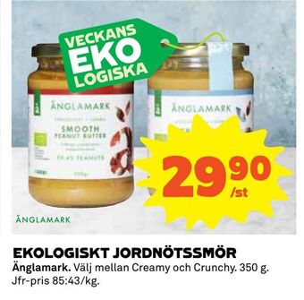 Ekologiskt jordnötssmör