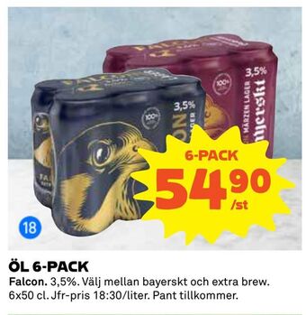 Coop Daglivs Öl 6-pack erbjuda