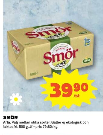 Coop Daglivs Smör erbjuda