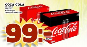 Din Mat Coca-cola erbjuda