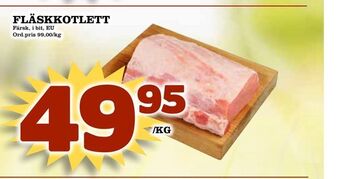 Din Mat Fläskkotlett erbjuda