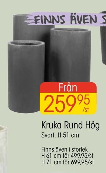 EKO Kruka Rund Hög erbjuda