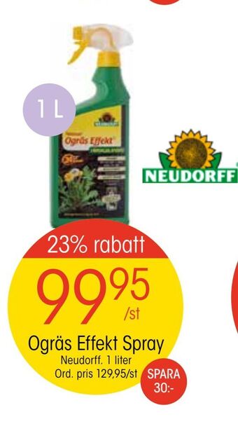 EKO Ogräs Effekt Spray erbjuda