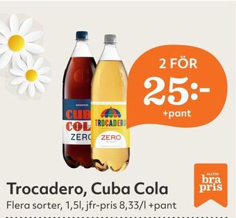 Hemköp Trocadero, Cuba Cola erbjuda