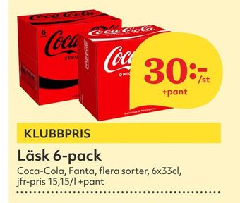 Hemköp Läsk 6-pack erbjuda