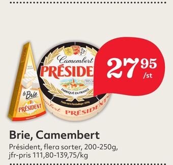 Hemköp Brie, Camembert erbjuda