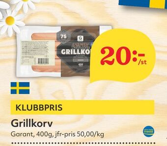 Hemköp Grillkorv erbjuda