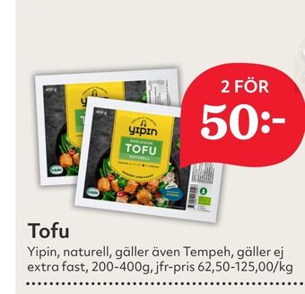 Hemköp Tofu erbjuda