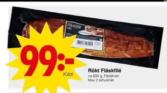 Matöppet Rökt Fläskfilé erbjuda