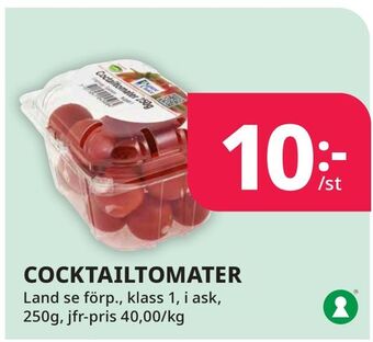 Tempo Cocktailtomater erbjuda