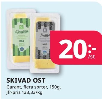 Tempo Skivad ost erbjuda