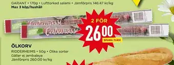 Willys Ölkorv erbjuda