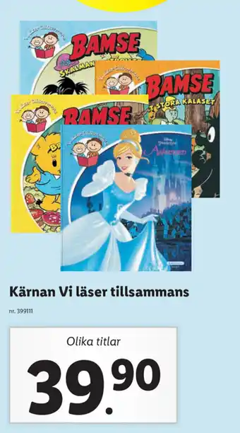Lidl Kärnan Vi Läser Tillsammans erbjuda