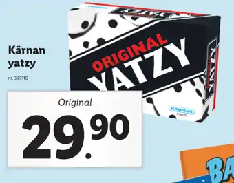 Lidl Kärnan yatzy erbjuda