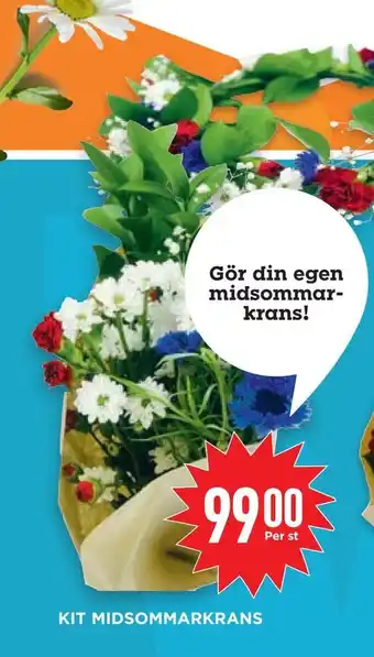 Kit midsommarkrans