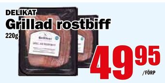 Matdax Grillad rostbiff erbjuda
