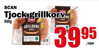 Matdax Tjock grillkorv erbjuda