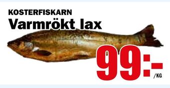 Matdax Varmrökt lax erbjuda