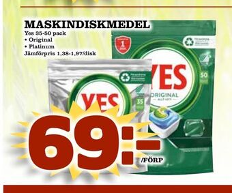 Matvärlden Tensta Maskindiskmedel erbjuda