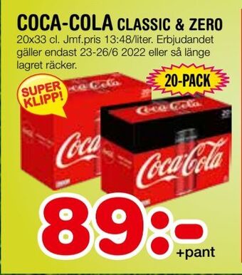 Nya Pulsen Coca-cola erbjuda