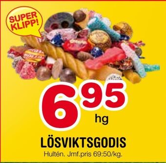 Nya Pulsen Lösviktsgodis erbjuda