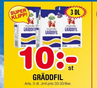 Nya Pulsen Gräddfil erbjuda