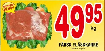 Nya Pulsen Färsk fläskkarré erbjuda
