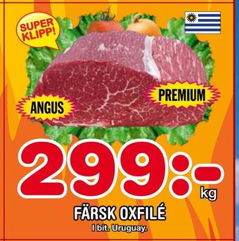 Nya Pulsen Färsk oxfilé erbjuda