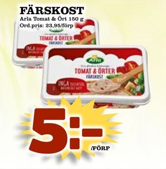 Supergrossen Färskost erbjuda