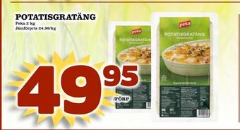 Supergrossen Potatisgratäng erbjuda