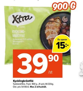 Coop Extra Kycklingbröstfilé erbjuda