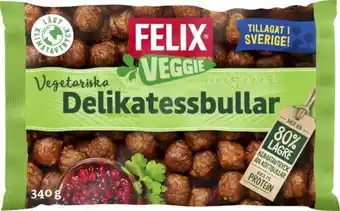 City Gross Vegetariska delikatessbullar, fryst erbjuda