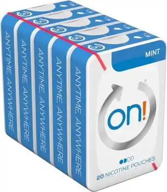 City Gross On! mint 3mg portion stock erbjuda