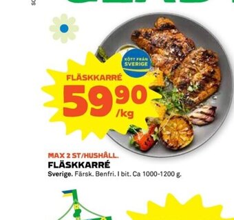 Stora Coop Fläskkarré erbjuda