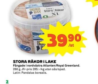 Stora Coop Stora Räkor I Lake erbjuda