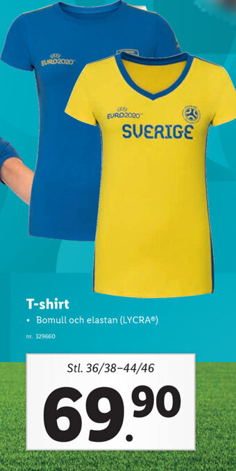 Lidl T-Shirt erbjuda