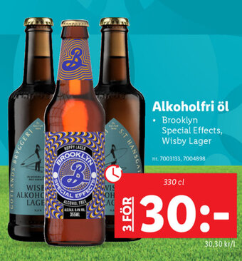 Lidl Alkoholfri öl erbjuda
