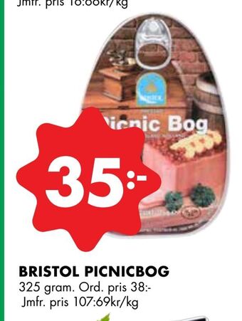 ÖoB Bristol picnicbog erbjuda