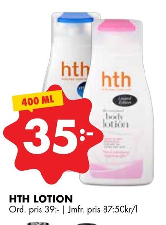 Hth lotion
