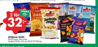 ÖoB Estrella chips erbjuda