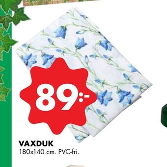 ÖoB Vaxduk erbjuda